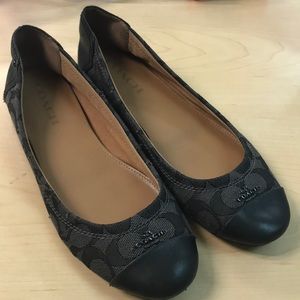 Coach flats, sz 8